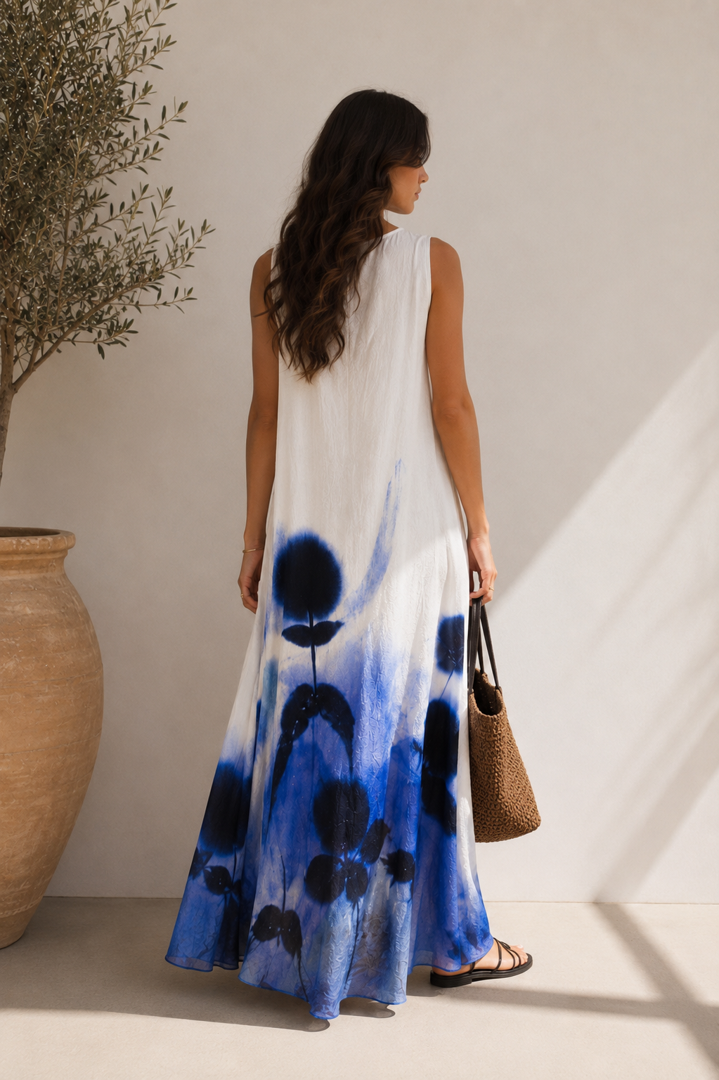 Robe Azur en lin