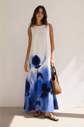 Robe Azur en lin