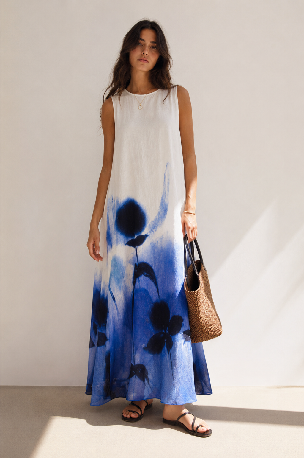 Robe Azur en lin